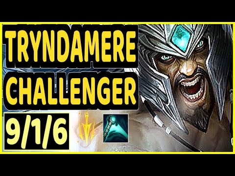 BWIPO (TRYNDAMERE) vs NOCTURNE - 9/1/6 KDA TOP CHALLENGER GAMEPLAY - EUW