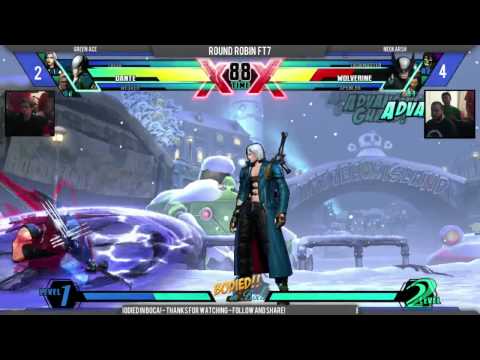 UMvC3 Round Robin FT7 - Green Ace vs NeoKarsh (BODIED IN BOCA! - 3/7/15)