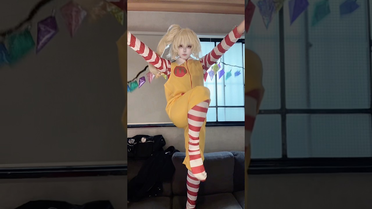 M.C.ドナルドール・スカーレットはダンスに夢中なのか？#東方project #フランドール・スカーレット #cosplay #コスプレ #touhou #マクドナルド #ニコニコ