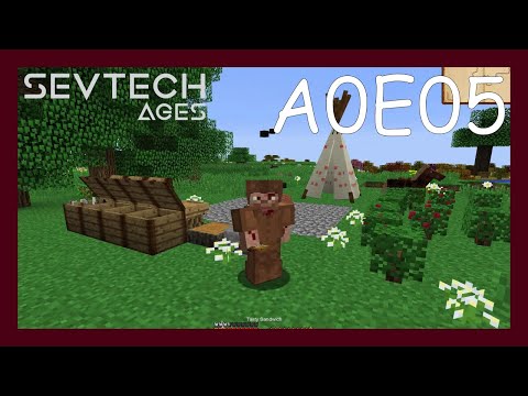 Sevtech Ages 3.11 Lets Play - Best food option, how to make leather, leads, and saddles