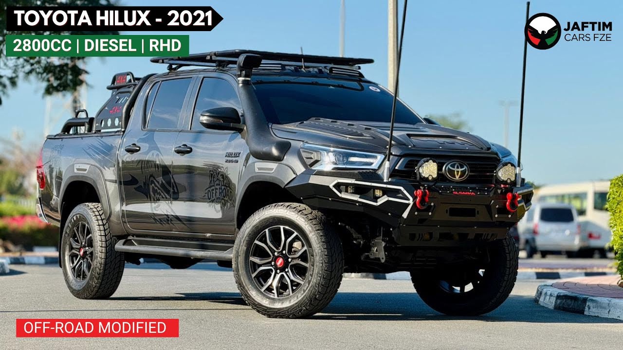 Toyota Hilux FRONT BUMPER | 4X4 SPORTS BAR | LEATHER SEATS | AUTO | 2.8L DIESEL | POWER SEATS video