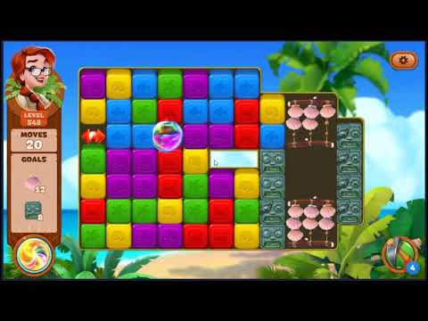 Lost Island Blast Adventure Level 548 - NO BOOSTERS 🏝️ | SKILLGAMING ✔️