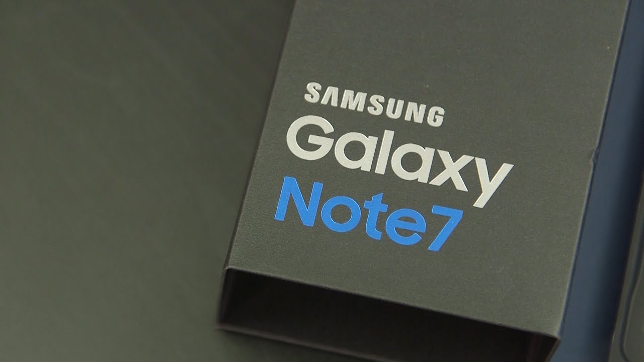 Samsung Galaxy Note 7 unboxing and preview - YouTube