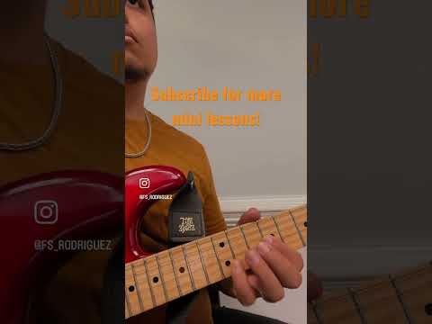 Learn these 2 easy rock licks Em #guitar #guitarclass #guitarlessons #art #guitartutorial #trending