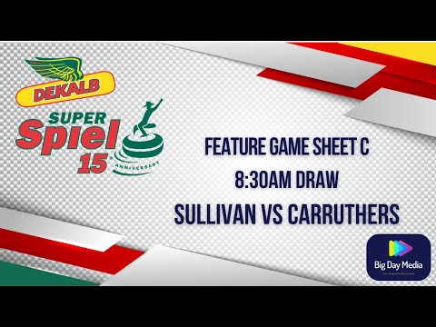 Sullivan vs Carruthers - 2022 DEKALB SuperSpiel Curling Tournament Morris Manitoba SHEET C