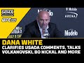 Dana White Clarifies USADA Comments, Talks Volkanovski, Bo Nickal and More | UFC 290 | MMA Fighting