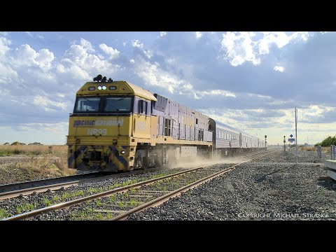 5AM8 "The Overland" Journey Beyond Rail Expeditions Passenger Train (17/3/2022) - PoathTV Railways