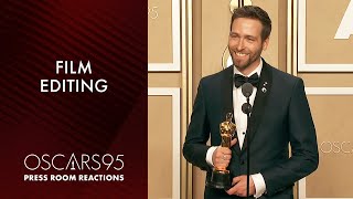 Film Editing | Paul Rogers | Oscars95 Press Room Speech