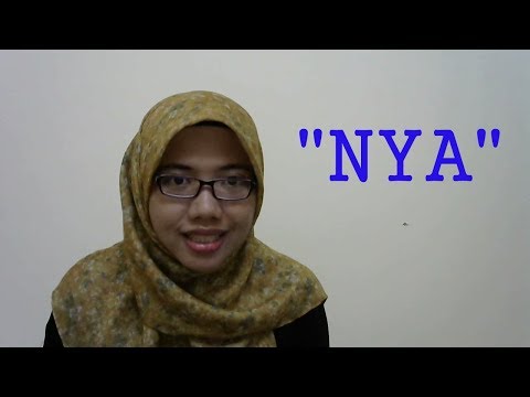 [LEARN MALAY] 07-"NYA"