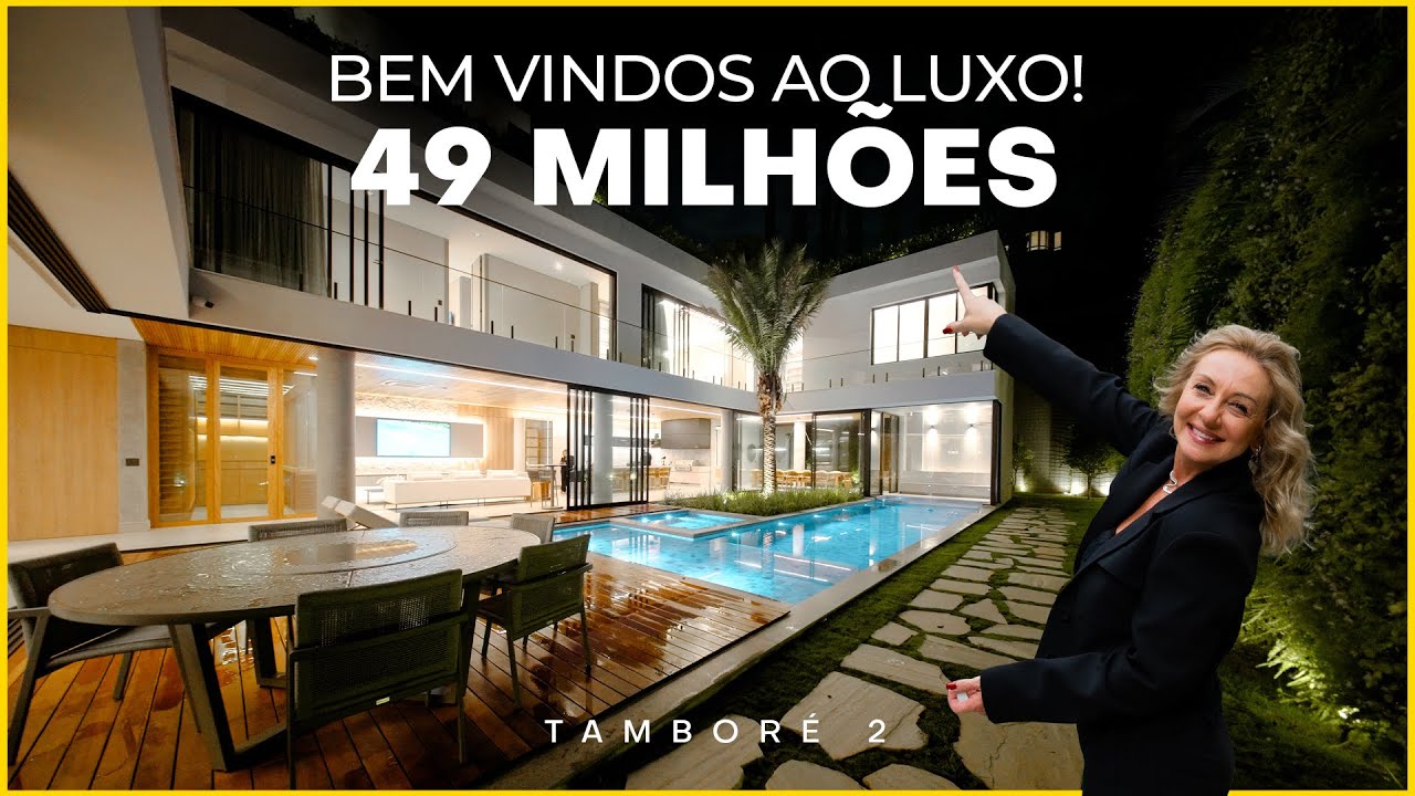 O verdadeiro significado do luxo — Casa à venda com 1.469 m², 6 suítes, rooftop e cinema privativo em Alphaville