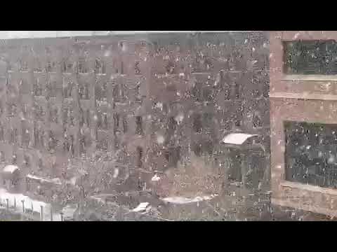 04-12-2020 Minneapolis, MN - Snowfall