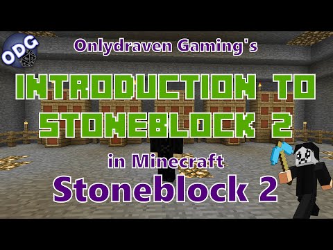 Minecraft - Stoneblock 2 - Introduction to Stoneblock 2 - Quests and Rewards System