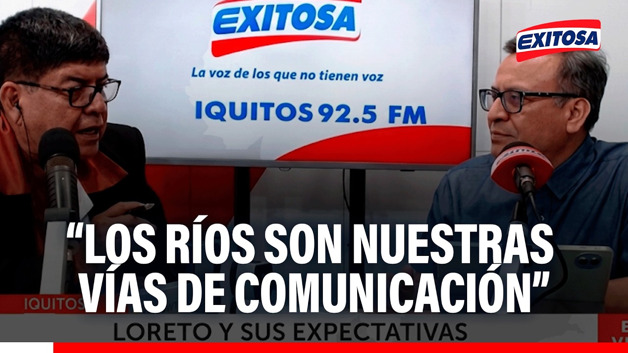 🔴🔵Próximo gobernador de Loreto debe priorizar la navegabilidad del Amazonas, señala economista