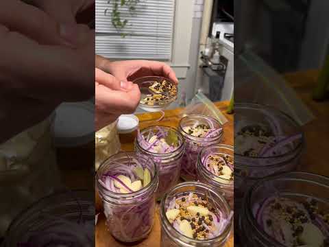 These EASY pickled onions are a MUST TRY!