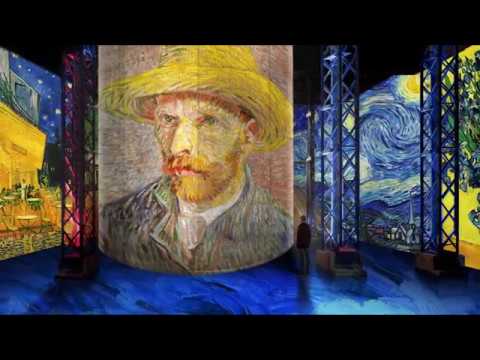 Van Gogh, la nuit étoilée à l’Atelier des Lumières © Culturespaces