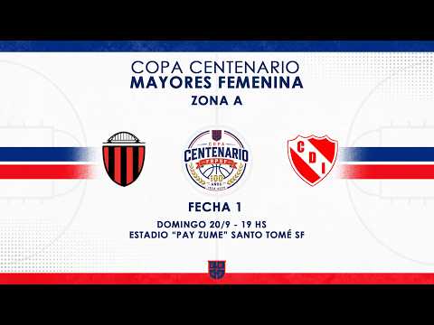 COPA CENTENARIO MAYORES Femenino | Fecha 1 | UNIÓN SANTO TOMÉ vs. INDEPENDIENTE ATALIVA