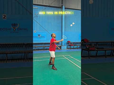 learn this effective Badminton deception!🏸