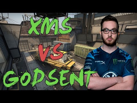 CSGO: POV nV xms vs Godsent (33/21) train @ ESL Pro League Season 6 EU