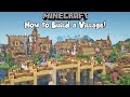 Minecraft How To Plan Build A Custom Village