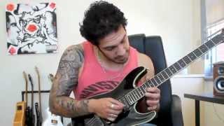 How to play &#39;December Flower&#39;  by In Flames Guitar Solo Lesson