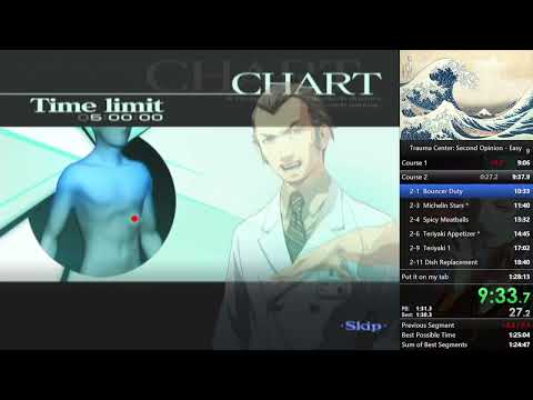 Trauma Center: Second Opinion [Easy] in 1:27:12 (obsolete)