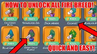 Wiz Khaifas weed farm! Fire breed hack! How to unlock all the firebreeds! Working hackDecember 2017!
