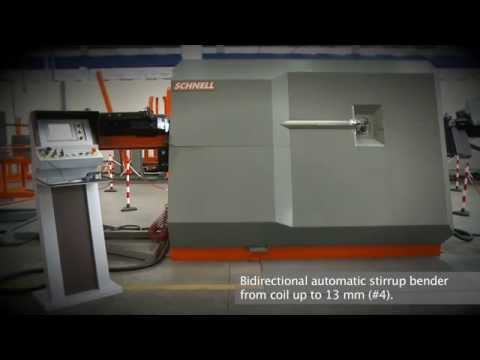 PRIMA 13 - Automatic Stirrup Bender - Schnell Spa