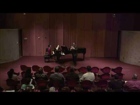 Mark Ponzo - Reynolds - Fantasy Etudes for Trumpet and Piano - I - Capriccio