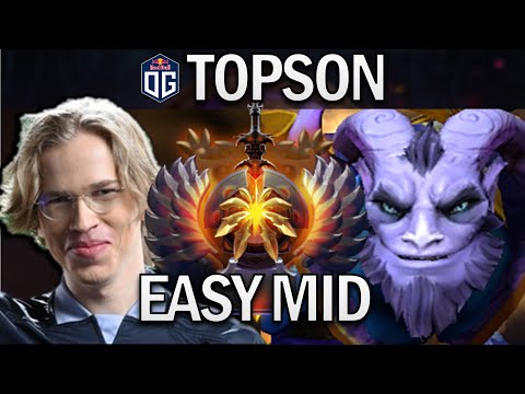 OG.TOPSON RIKI - EASY MID - DOTA 2 PRO GAMEPLAY