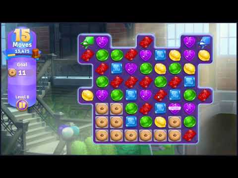 Wonka's World of Candy Level 8 - NO BOOSTERS + FULL STORY 🍫 | SKILLGAMING ✔️