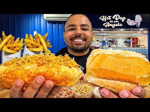 Seu Angelo's hot dog is the best in São Paulo?! 🌭🔥 Ep. 5