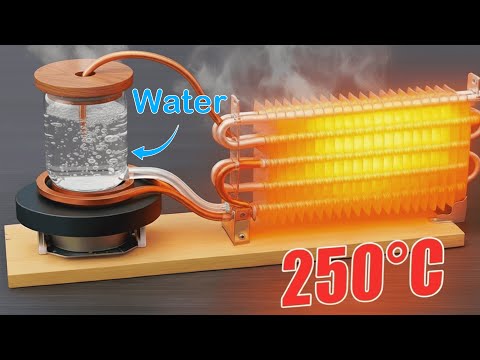 Free heat FOREVER from water and copper pipes, you won’t believe it if it was not recorded