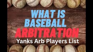 HERE are the Yankees Arbitration Players: Who gets Signed? Who gets non-tendered?