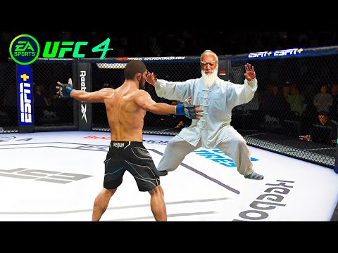 UFC4 Khabib  vs Old Karate Master UFC 4 - Epic Fighting