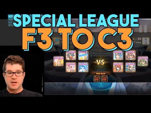 RTA Climb from F3 to C3 in Special League in SUMMONERS WAR!!