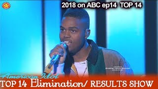 (audio fixed) Michael J. Woodard Believe In Yourself  Top 10 American Idol 2018 Top 14 Results Show