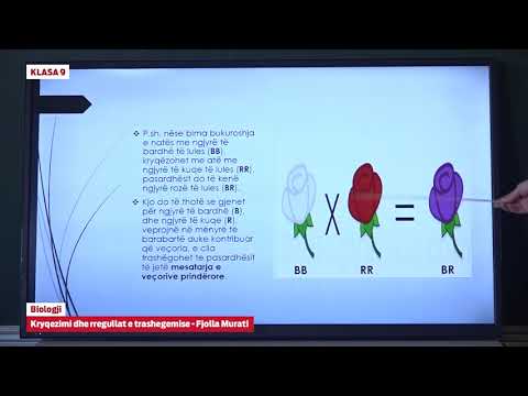 e Mesimi Klasa 9 - 9028 Biologji - Kryqëzimi dhe rregullat e trashegemise
