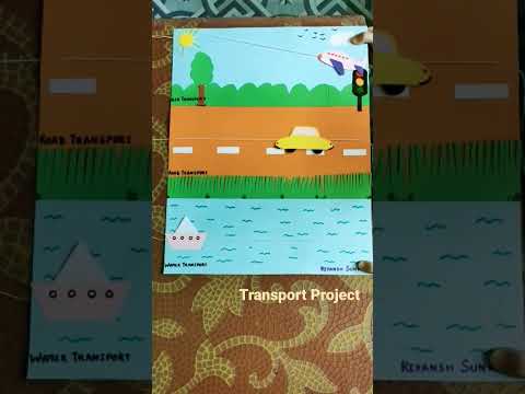 Transport Project #shorts @Reyuz_World Modes of Transport #youtubeshorts #viralshorts #ytshorts