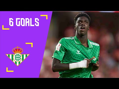 Assane Diao 6 Goals for Real Betis