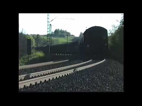 Nord-Süd-Strecke, nördlich und südlich Bebra 1989