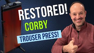 Replacing the pad and cover on a Corby Trouser Press