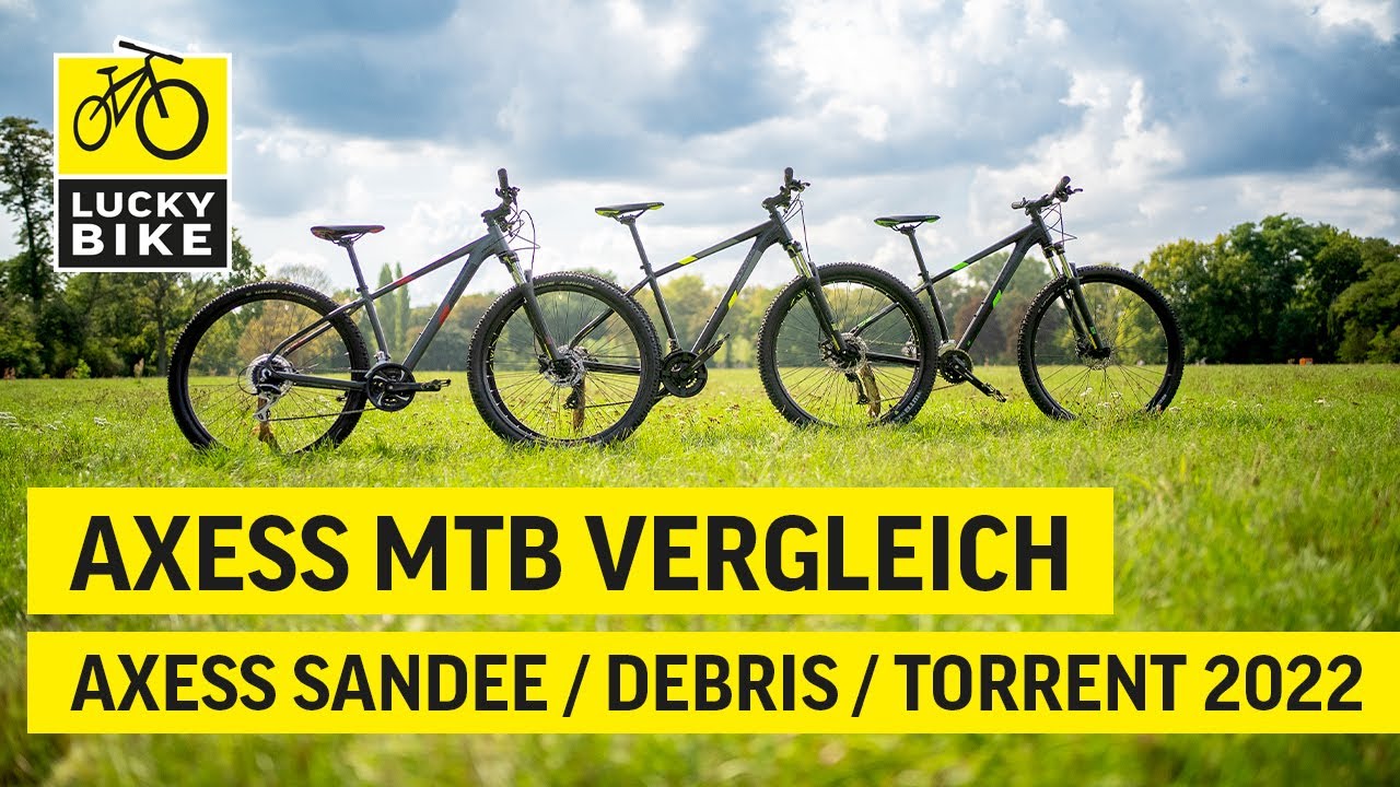 AXESS SANDEE DEBRIS TORRENT 2022 VERGLEICH | Welches Hardtail Mountainbike passt zu mir?