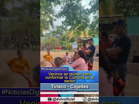 Vecinos se reúnen para conformar la Comuna en el sector #tinaco #cojedes #comunaonada #envideo