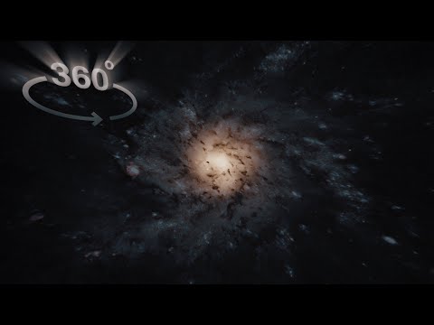 Zooming into the Triangulum Galaxy - 360° VR Journey (4K)