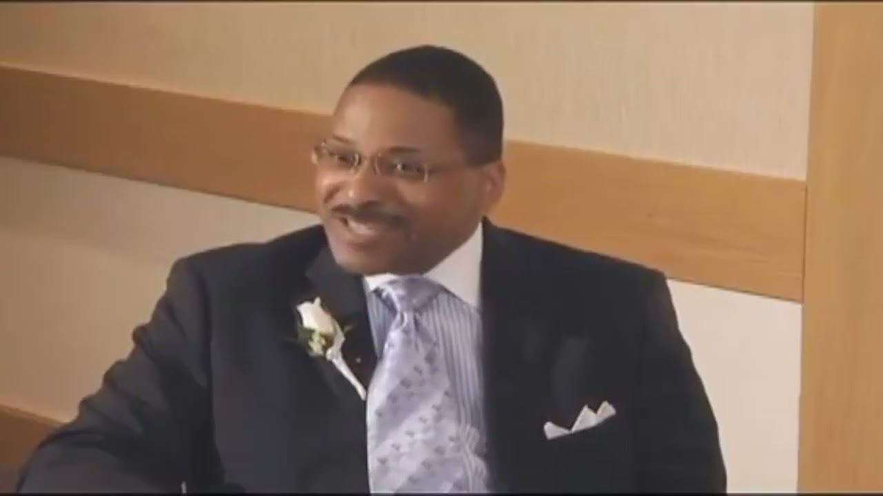 Brent L. Wilson being interviewed