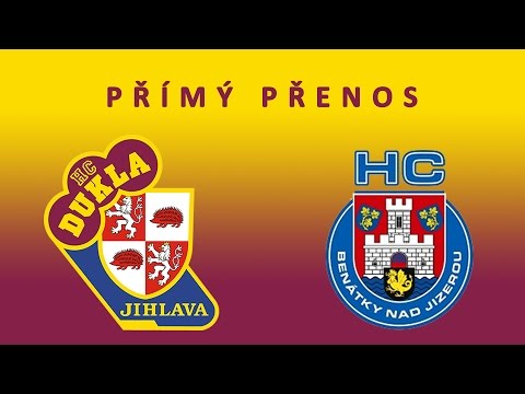 ŽIVĚ: HC Dukla Jihlava - HC Benátky nad Jizerou