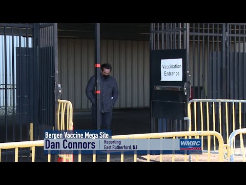 NJ East Rutherford Bergen Vaccine Mega Site