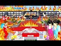 Sekolah Kebakaran Gosong 😵😱 | Yuta Mio Sekolah Sd Baru | Sakura School Simulator