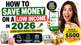 💰 How to Save Money on a Low Income in 2026