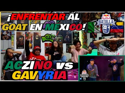 🔴COLOMBIANOS REACCIONAN a ACZINO vs GAVYRIA ¡ENFRENTAR AL GOAT EN MÉXICO! REDBULL INTERNACIONAL 2017